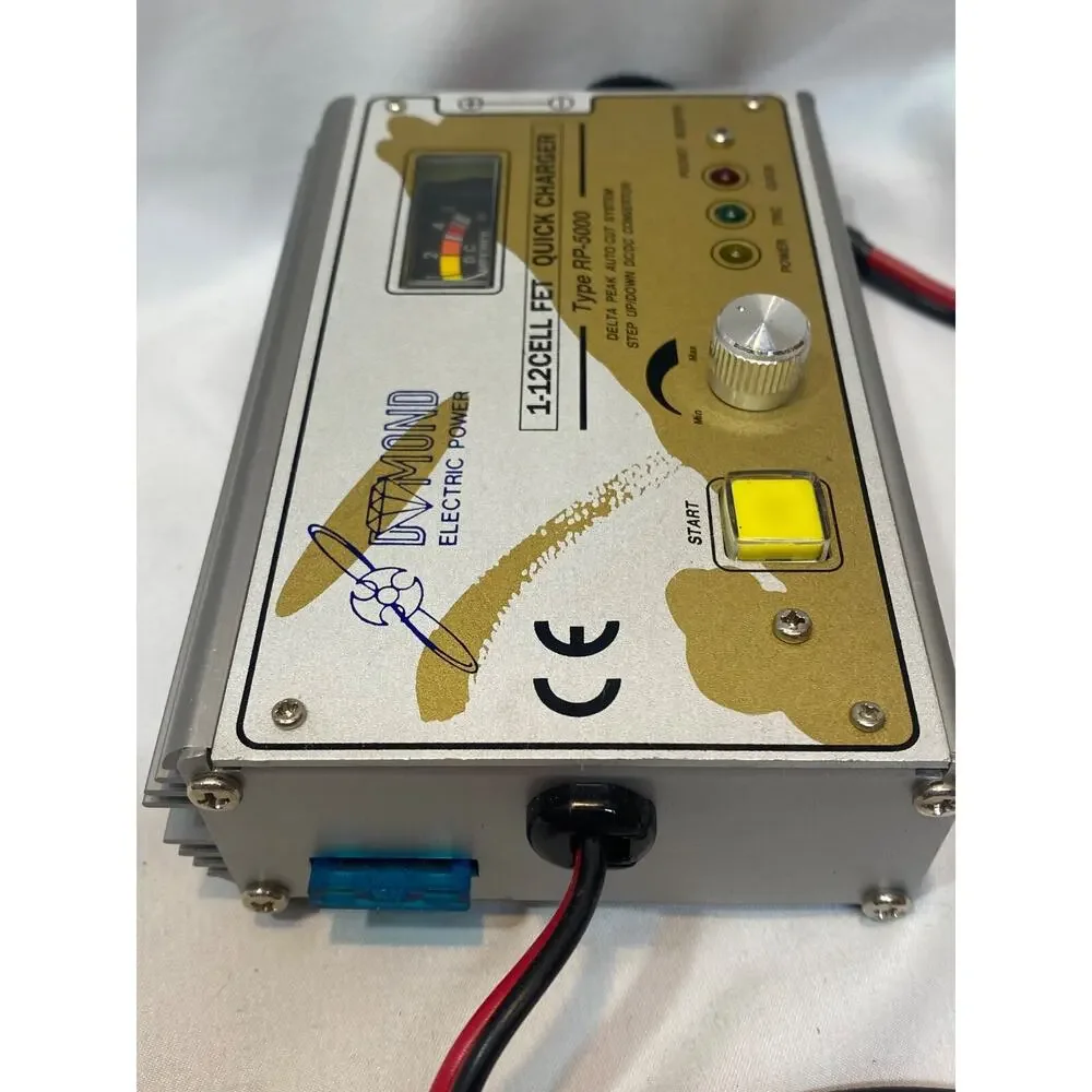 1-12CELL FET QUICK CHARGER Type RP-5000 Long Cord Connectors